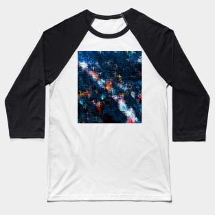 Distorted colors Baseball T-Shirt